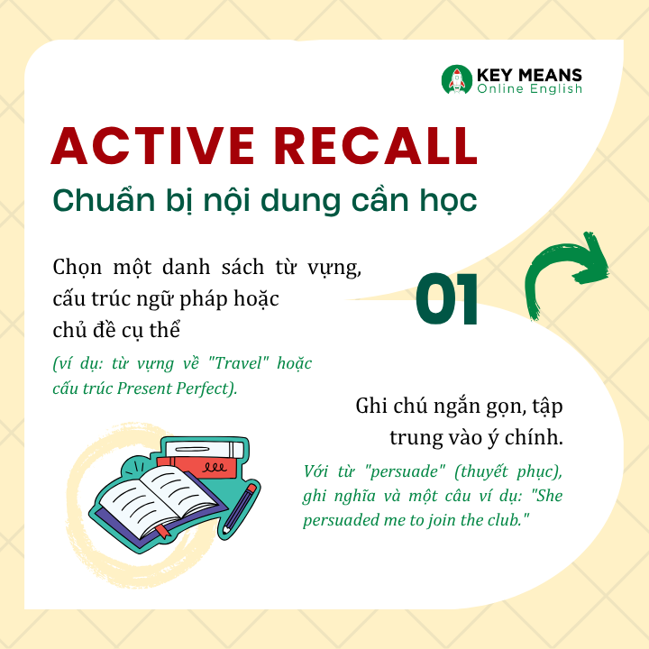 PHƯƠNG PHÁP ACTIVE RECALL